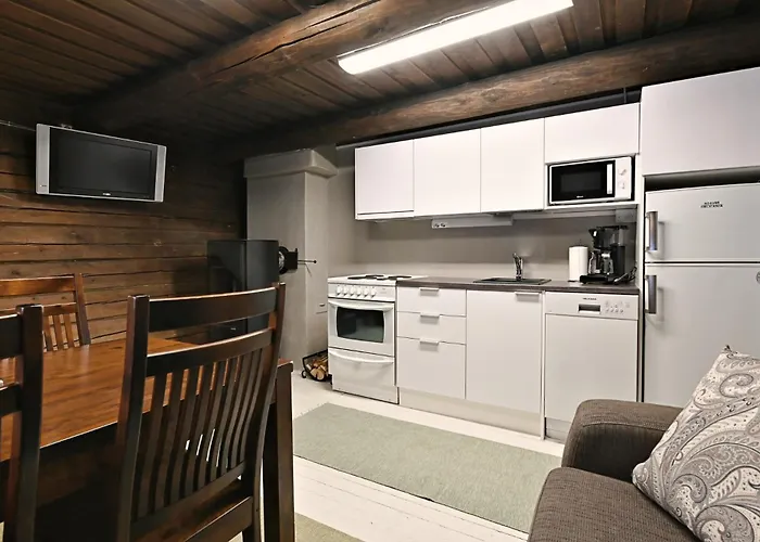 Classic Log Ski-in Ski-out 公寓 *